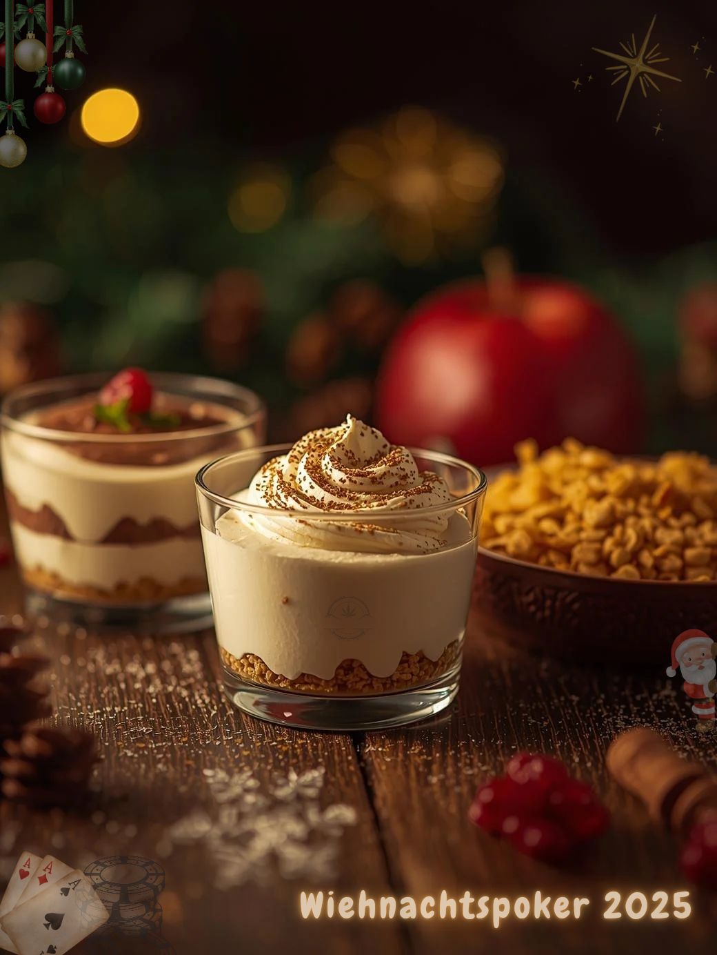 Wiehnachtspoker Desserts
